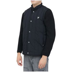 Lyle & Scott, Heren, Jassen, Zwart, Maat: XL Poliester,