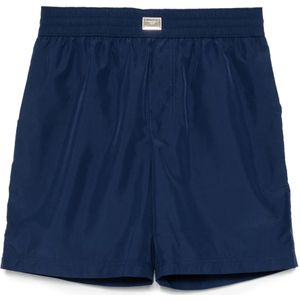 Dolce & Gabbana, Heren, Badkleding, Blauw, Maat: L