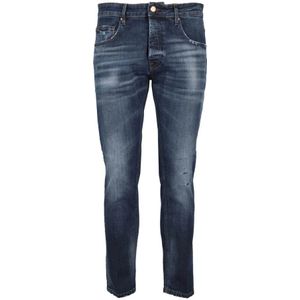 Don The Fuller, Heren, Jeans, Blauw, Maat: W35 Denim,