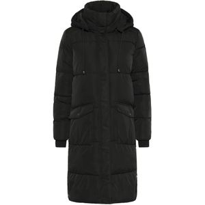 Kaffe, Dames, Mantels, Zwart, Maat: XS