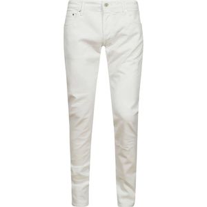 Hand Picked, Heren, Jeans, Wit, Maat: W38 Katoen,