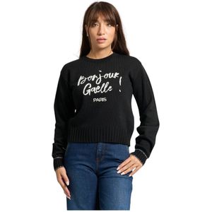 Gaëlle Paris, Dames, Truien, Zwart, Maat: M