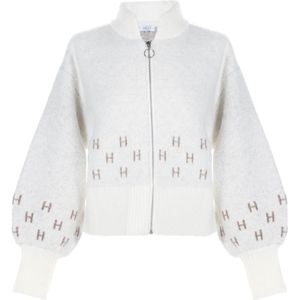 Hést, Dames, Truien, Wit, Maat: XS Wol,