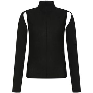 Khaite, Dames, Truien, Zwart, Maat: M Wol,