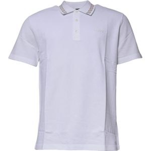 Versace, Heren, Tops, Wit, Maat: L Viscose,