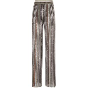 Missoni, Dames, Broeken, Veelkleurig, Maat: XS