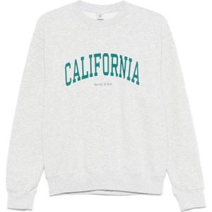 Sporty & Rich, Dames, Sweatshirts & Hoodies, Grijs, Maat: M