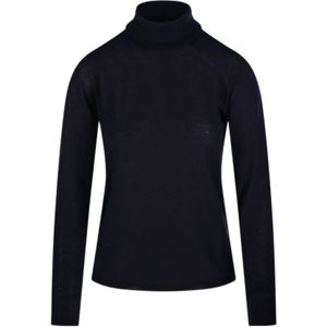 Max Mara, Dames, Truien, Blauw, Maat: L Jersey,