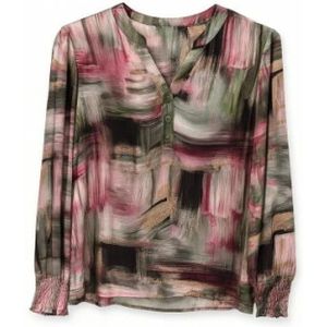 2-Biz, Dames, Blouses & Shirts, Veelkleurig, Maat: S