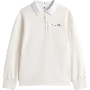 Tommy Hilfiger, Dames, Tops, Wit, Maat: XS Leer,