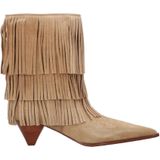 Michael Kors - Jayla - Enkellaarsjes - Bruin - Suède