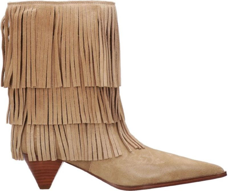 Michael Kors - Jayla - Enkellaarsjes - Bruin - Suède