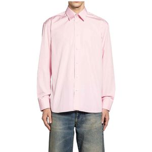 Sunflower, Heren, Overhemden, Roze, Maat: M Katoen,