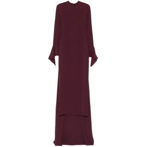 Solace London, Dames, Jurken, Rood, Maat: XS Poliester,