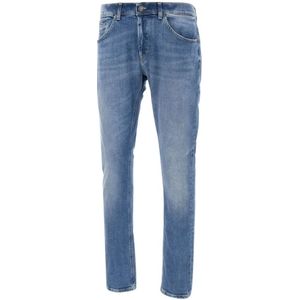 Dondup, Heren, Jeans, Blauw, Maat: W32