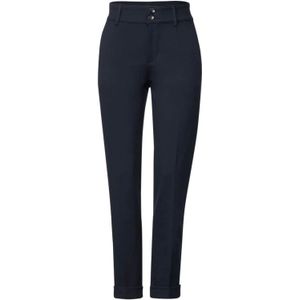 Street One, Dames, Jeans, Blauw, Maat: W34 L28 Poliester,