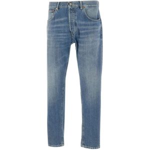 Dondup, Heren, Jeans, Blauw, Maat: W38 Denim,