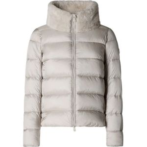 Save The Duck, Dames, Jassen, Beige, Maat: 2XS