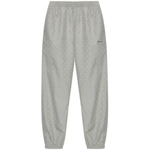 Givenchy - Iridescent Monogram - Joggingbroek - Grijs - Polyamide/Katoen