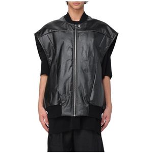 Rick Owens, Heren, Jassen, Zwart, Maat: L