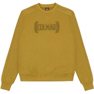 Colmar, Heren, Sweatshirts & Hoodies, Geel, Maat: 2XL Piqué,