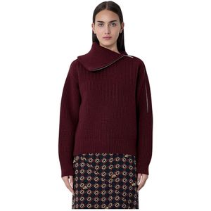 Dries Van Noten, Dames, Truien, Rood, Maat: XS Wol,