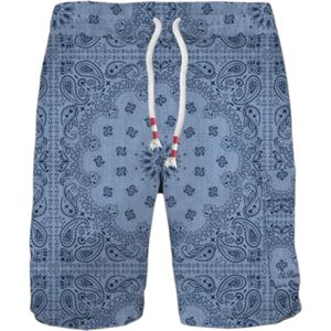 MC2 Saint Barth, Heren, Badkleding, Blauw, Maat: L Linnen,
