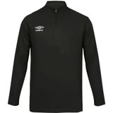 Umbro - Pers 1/2zp - Sweatshirt - Zwart - Polyester