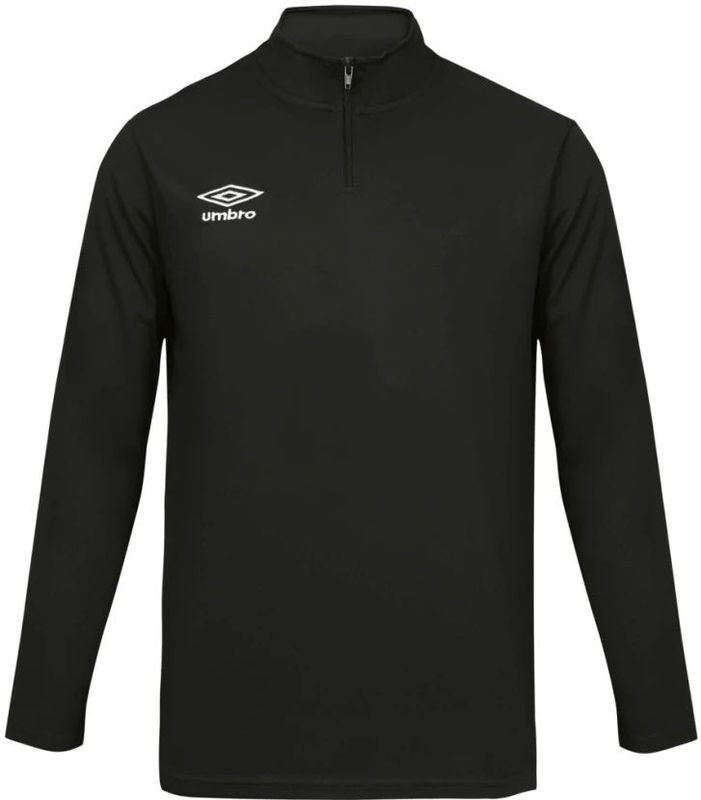 Umbro - Pers 1/2zp - Sweatshirt - Zwart - Polyester
