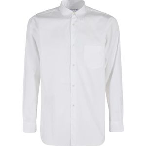 Comme des Garçons, Heren, Overhemden, Wit, Maat: S Katoen,