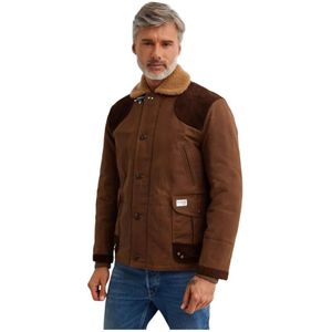 Fay, Heren, Jassen, Bruin, Maat: L Katoen,