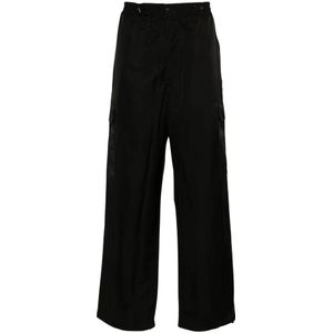 Kenzo, Heren, Broeken, Zwart, Maat: M Polyamide,