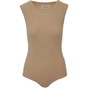 Maison Margiela - Bodystocking - Beige - Jersey