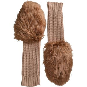 Dolce & Gabbana, Dames, Accessoires, Bruin, Maat: ONE Size Kasjmier,