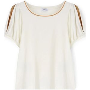 Motivi, Dames, Tops, Wit, Maat: XS Katoen,