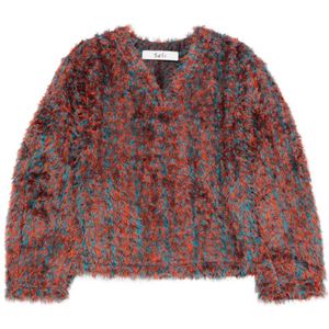 Séfr, Dames, Truien, Veelkleurig, Maat: S Zijde,