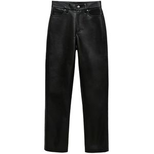 Anine Bing, Dames, Broeken, Zwart, Maat: W29