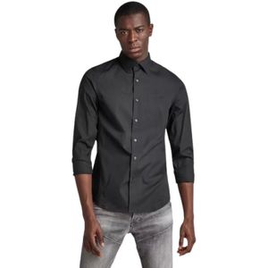 G-star, Heren, Overhemden, Zwart, Maat: XS