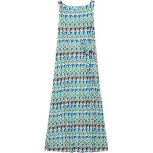 Maliparmi, Dames, Jurken, Veelkleurig, Maat: M Viscose,