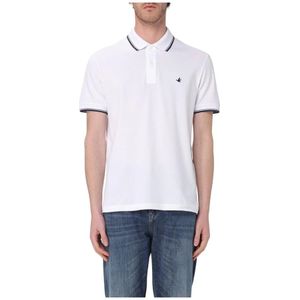 Brooksfield, Heren, Tops, Wit, Maat: M Katoen,