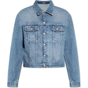 Jacquemus Denim jas , Blue , Heren , Maat: XL