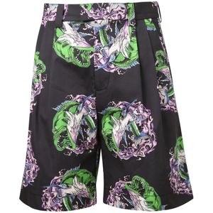 Msgm, Heren, Korte broeken, Veelkleurig, Maat: XS Katoen,