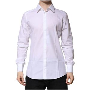 Dolce & Gabbana - Overhemden - Wit - Katoen