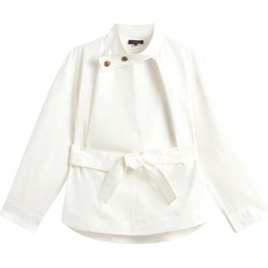 Soeur, Dames, Blouses & Shirts, Wit, Maat: M Katoen,