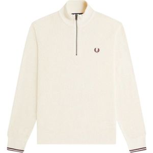 Fred Perry, Heren, Truien, Beige, Maat: S Katoen,