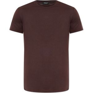 Dsquared2, Heren, Tops, Bruin, Maat: S