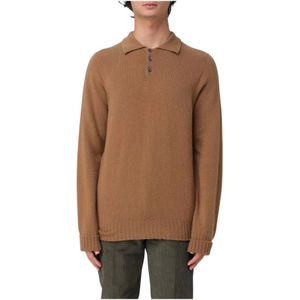 Drumohr, Heren, Truien, Bruin, Maat: XL Wol,
