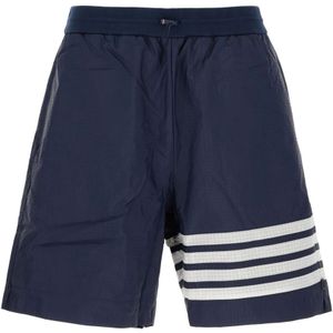 Thom Browne, Heren, Korte broeken, Blauw, Maat: S