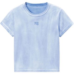 Alexander Wang, Dames, Tops, Blauw, Maat: S Katoen,