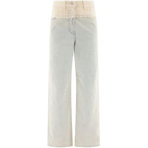 Givenchy, Dames, Jeans, Blauw, Maat: W26 Denim,